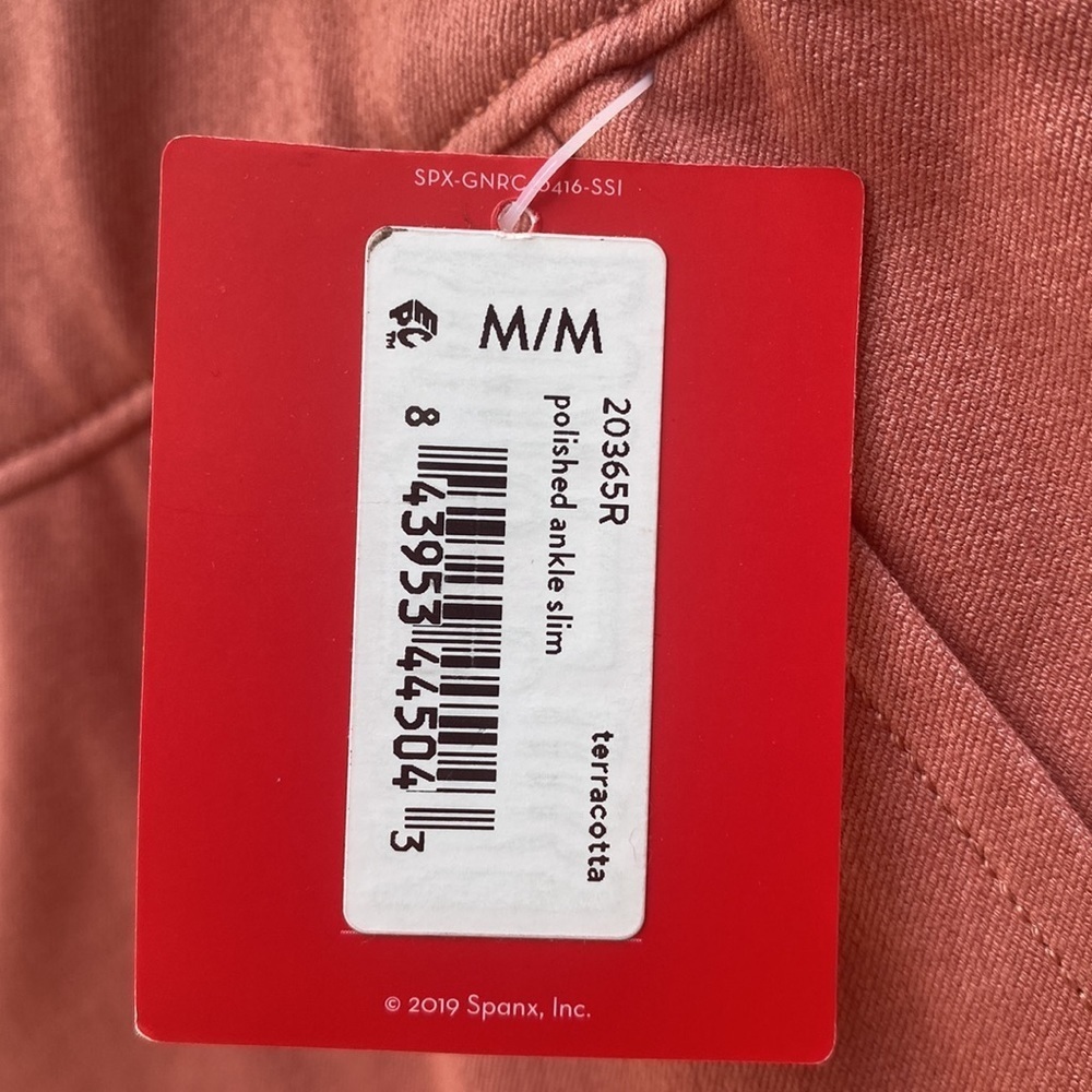 SPANX Women's Straight Leg Pants in Coral - Picture 7 of 14